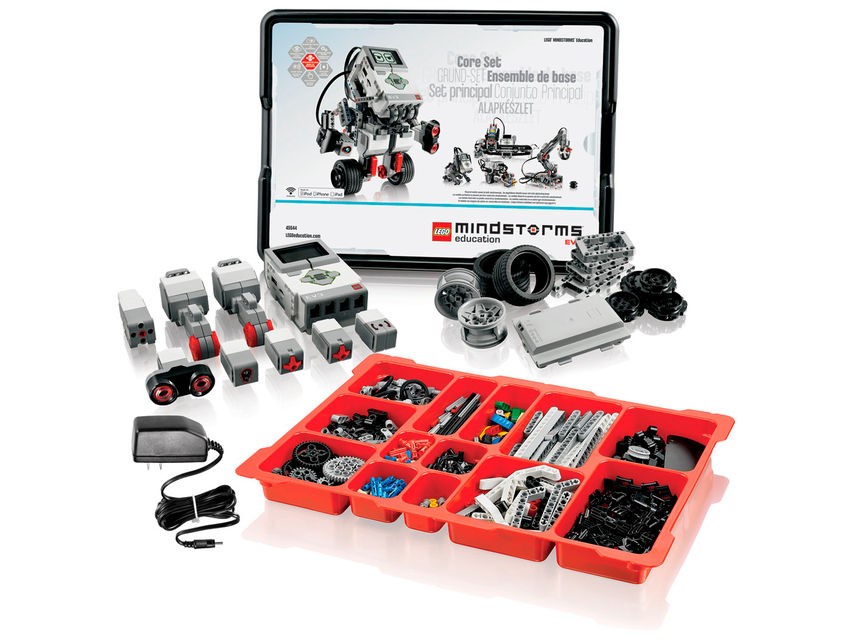 1. ábra: LEGO Mindstorms EV3 Education alapcsomag [1]